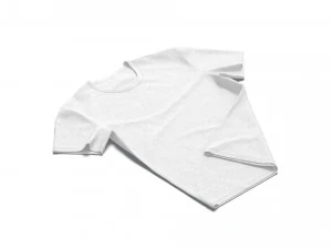 Flat Lay T-shirt - basic folded corner tee-shirt 3D Model