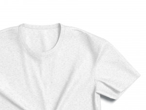Flat Lay T-shirt - twisted fabric basic tshirt 3D Модель