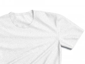 Flat Lay T-shirt - tightened cotton tee-shirt 3D Model