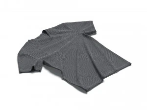Flat Lay T-shirt - tightened cotton tee-shirt 3D Model