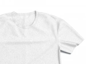 Flat Lay T-shirt - wrinkled casual tshirt 3D Model
