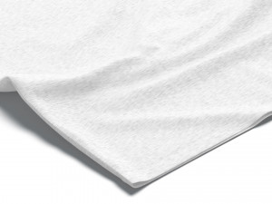 Flat Lay T-shirt - wrinkled casual tshirt 3D Модель