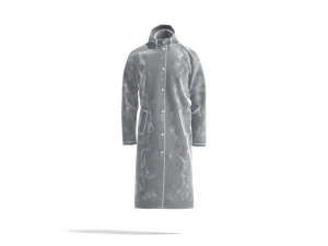 Yellow Rain Coat - waterproof raincoat jacket 3D Model