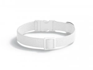 White Dog Collar - nylon pet leash 3D Model