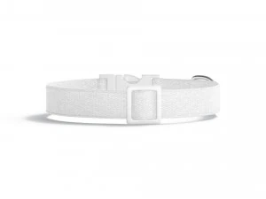 White Dog Collar - nylon pet leash 3D Model