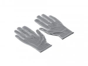 Blue Rubber Gloves 2 Types - disposable medicine nitrile protective glove 3D Model
