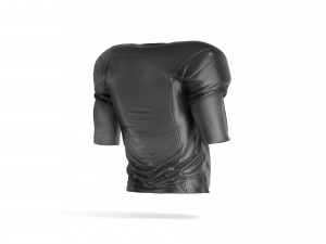 Black American Football Jersey - protect quarterback player uniform 3D Модель