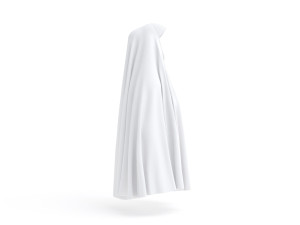 White Chador - muslim traditional woman outer garment 3D Model