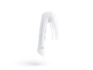 White Niqab - muslim traditional woman headdress niqaab 3D-Modell
