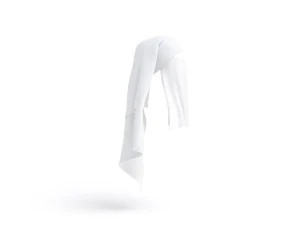White Niqab - muslim traditional woman headdress niqaab 3D Model