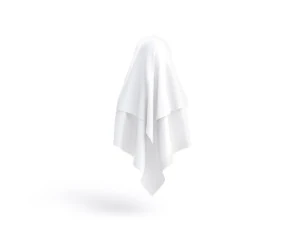White Niqab - muslim traditional woman headdress niqaab 3D Model