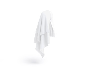 White Niqab - muslim traditional woman headdress niqaab 3D-Modell