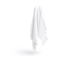 White Khimar - muslim traditional woman jilbab Model 3D