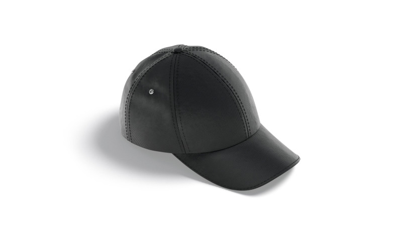 Black Baseball Cap - sport hat with visor 3D Model .c4d .max .obj .3ds .fbx .stl .blend 