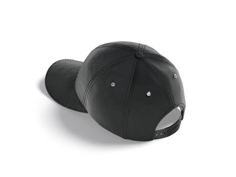 Black Baseball Cap - sport hat with visor 3D Model