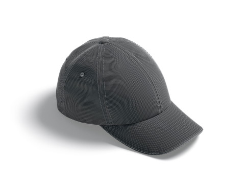 Black Baseball Cap - sport hat with visor 3D Model