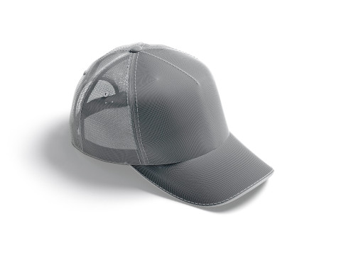 Black Trucker Hat - sport mesh baseball cap Modèle 3D