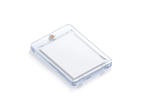 Transparent Magnetic Trading Card - plastic collectible graded case 3D Model