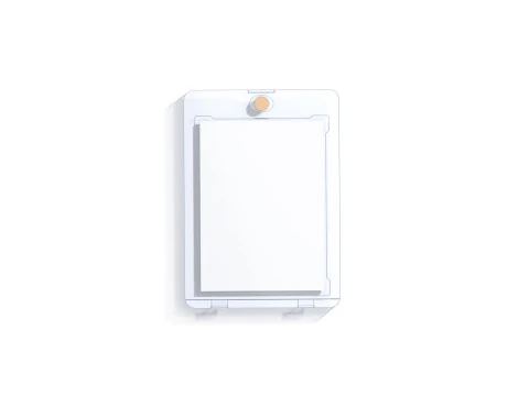 Transparent Magnetic Trading Card - plastic collectible graded case 3D Model