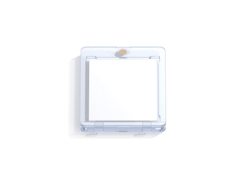 Transparent Magnetic Trading Card - plastic collectible graded case Model 3D