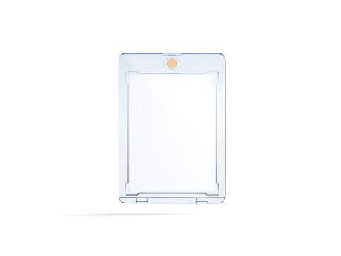 Transparent Magnetic Trading Card - plastic collectible graded case Model 3D