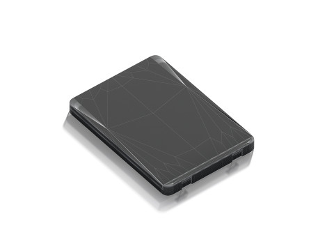Transparent Magnetic Trading Card - plastic collectible graded case Model 3D