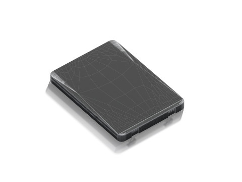 Transparent Magnetic Trading Card - plastic collectible graded case Model 3D