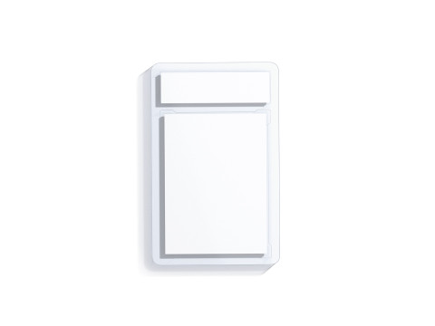 Transparent Trading Card - plastic collectible graded case Modelo 3D