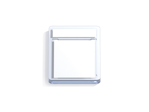 Transparent Trading Card - plastic collectible graded case Modelo 3D