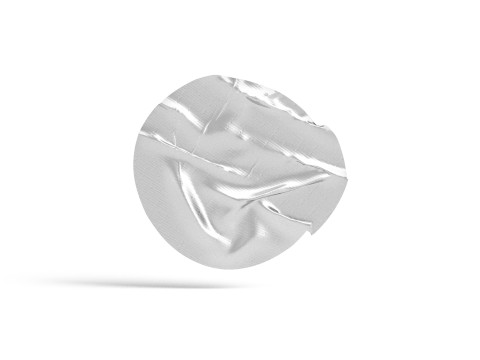 Adhesive Sticker Tape Set - round scotch piece 3D Модель