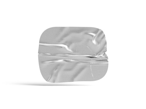 Adhesive Sticker Tape Set - square scotch piece 3D Модель