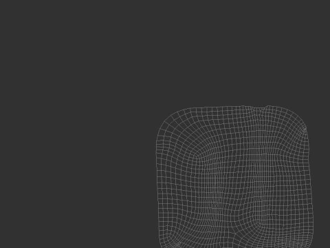 Conjunto de fita adesiva adesiva - peda&ccedil;o quadrado de fita adesiva Modelo 3D