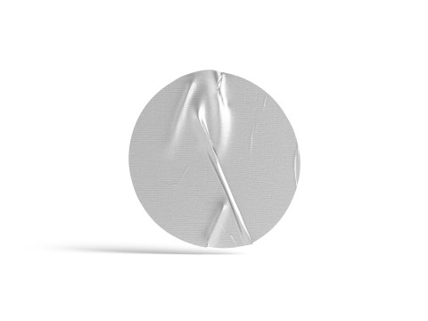 Adhesive Sticker Tape Set - round square rhombus rectangle scotch 9 shape 3D Model