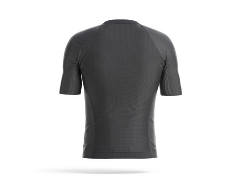 Black Men Cycling Jersey - bicycle zipper sport t-shirt Model 3D