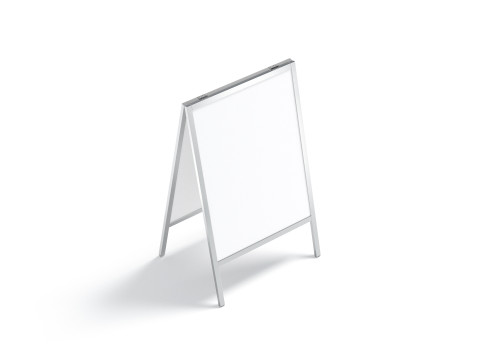 Advertising street stand - sandwich sign board Modelo 3D