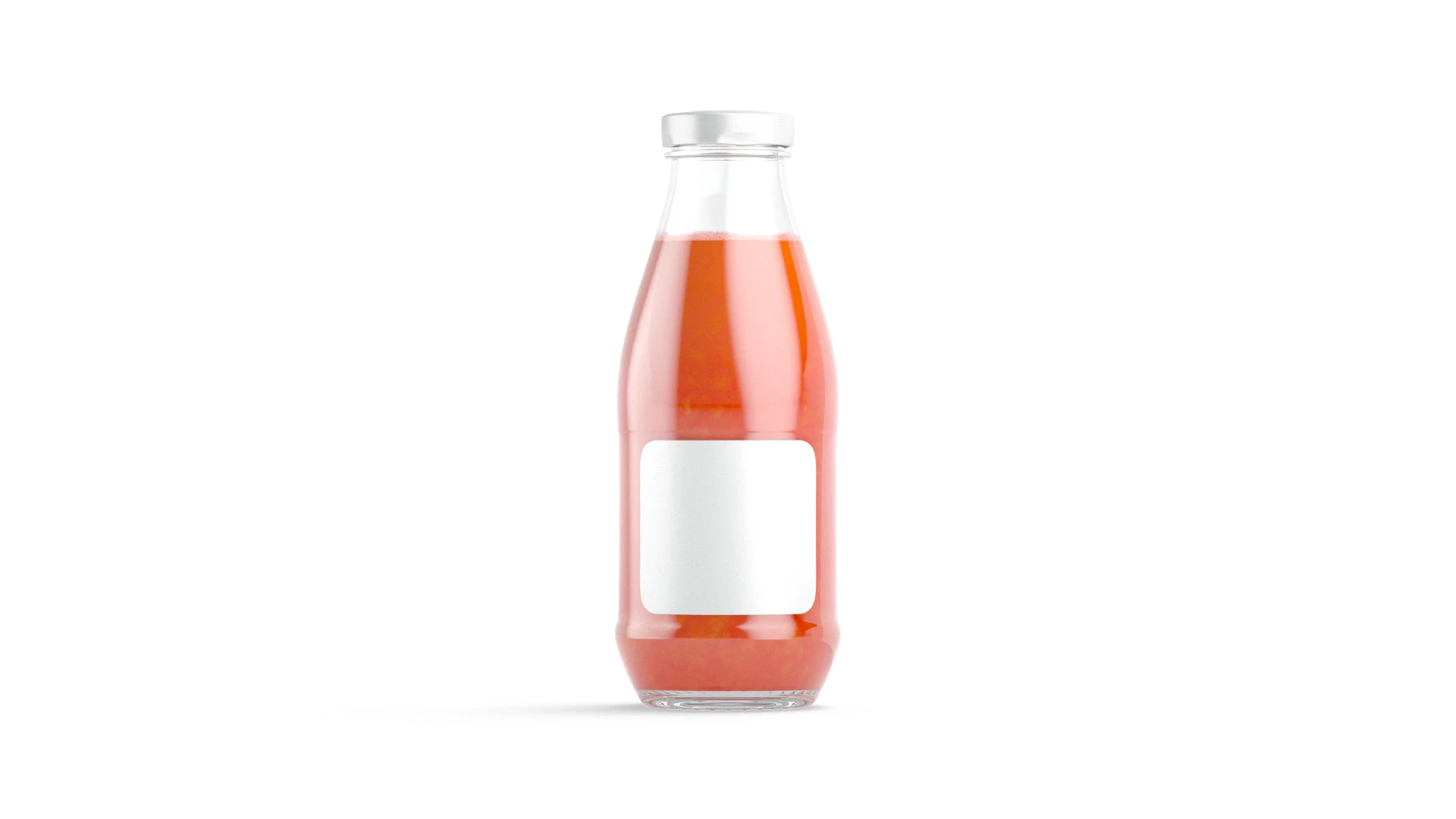 Juice Glass Bottle Tomato - juicy tomatoes drink jar 3D Model .c4d .max .obj .3ds .fbx .stl .blend 