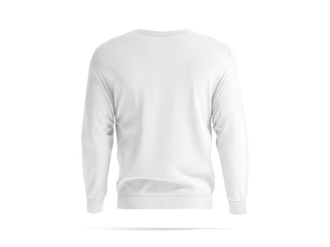 White Sweater - crewneck mens sweatshirt 3D-Modell