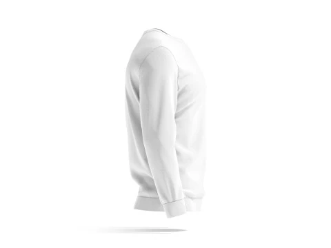 White Sweater - crewneck mens sweatshirt 3D Model