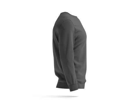 Black Sweater - crewneck mens sweatshirt Modelo 3D