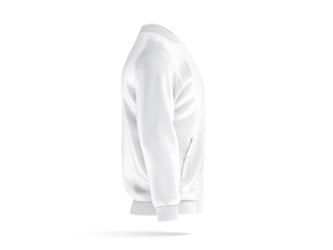 White Bomber Jacket - mens casual puffer 3D Model