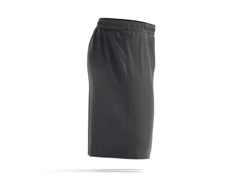 Black Sport Shorts - mens soccer short pants 3D Model