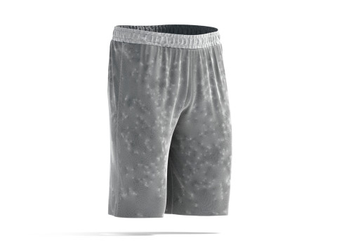 Black Sport Shorts - mens soccer short pants Modelo 3D