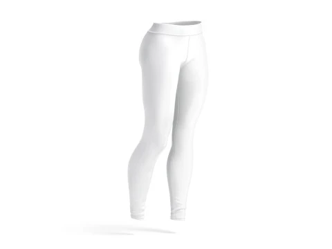 White Womens Leggings - sport female leggins 3D Model
