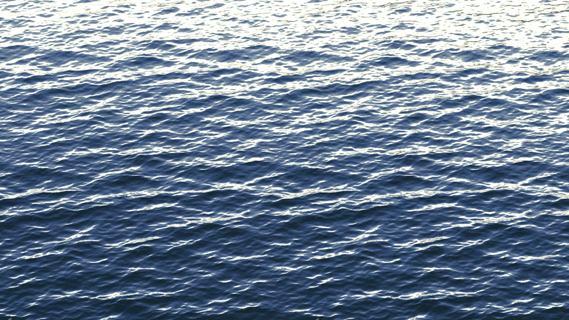 Animated Blue Ocean Surface - sea wave with cyclic looped animation 3D Model .c4d .max .obj .3ds .fbx .stl .blend