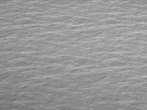 Animated Blue Ocean Surface - sea wave with cyclic looped animation 3D Model