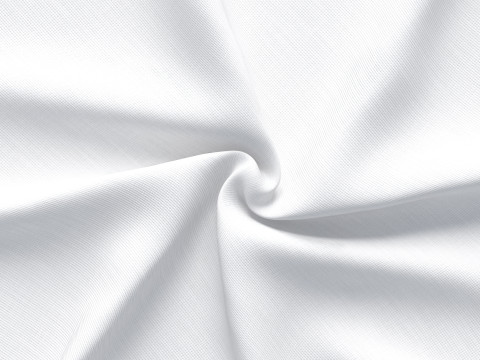 White Crumpled Fabric 4 Types - wrinkled cotton textile set 3D Модель