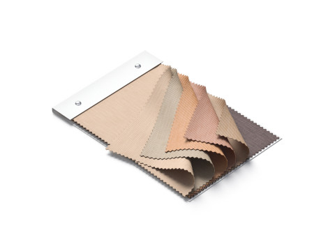 Colored Fabric Catalog With Samples - red beige fabric tissue swatches 3D 模型