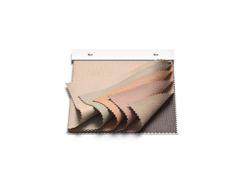 Colored Fabric Catalog With Samples - red beige fabric tissue swatches Modelo 3D