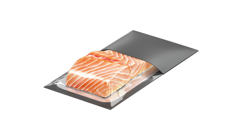 Black Salmon Carton Pack - fish cardboard container 3Dモデル .c4d .max .obj .3ds .fbx .stl .blend 
