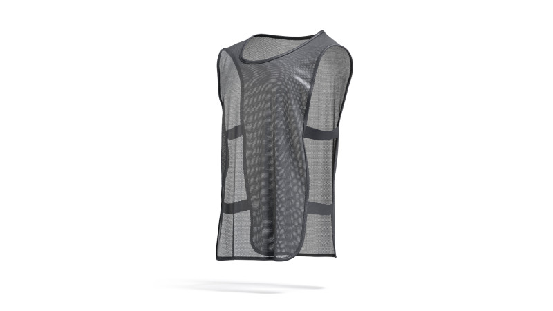 Black Football Team Practice Vest - soccer sports training bib with elastic Modèle 3D .c4d .max .obj .3ds .fbx .stl .blend